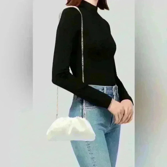 Understated Leather Bags | Clutch | Color: White | Crossbody bag | New - Picture 5 of 6